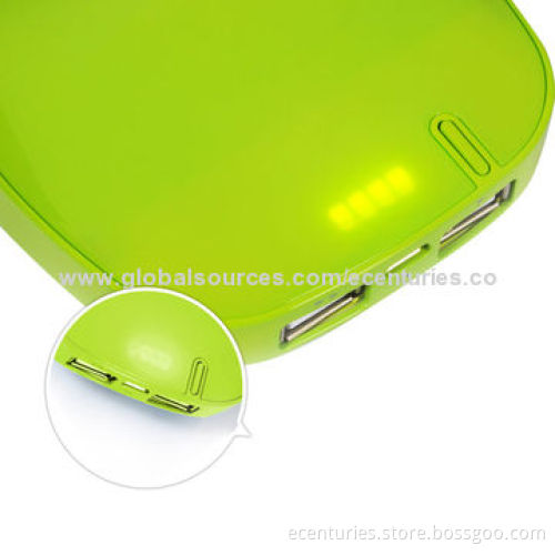 Power Bank with 3,000-6,000mAh Capacity